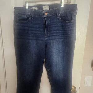 Universal Thread Dark Blue Straight Leg Jeans Size 16S